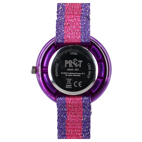 Children's wrist watch Pret Kids Time Unicorn Purple