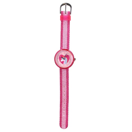 Children's wrist watch Pret Kids Time Unicorn Pink