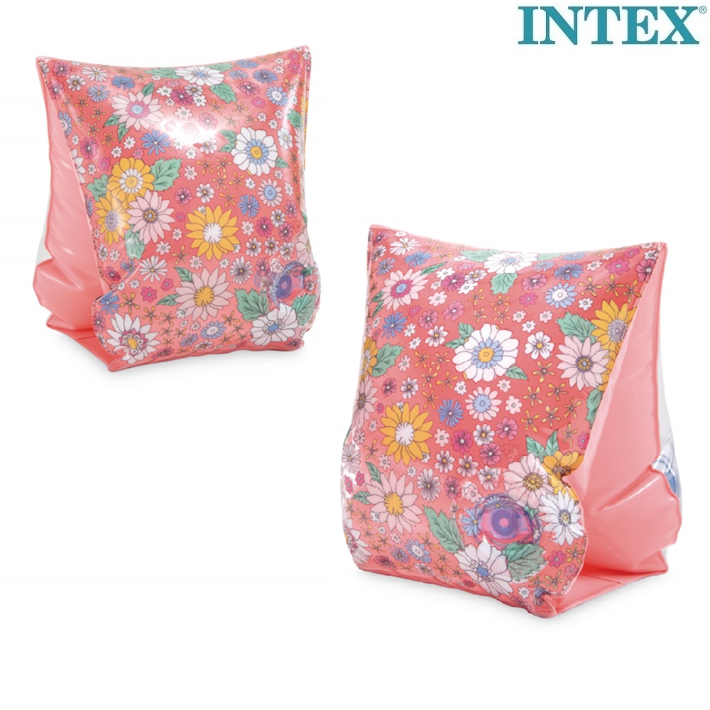 Inflatable swimming arm bands Intex Sweet Blossom