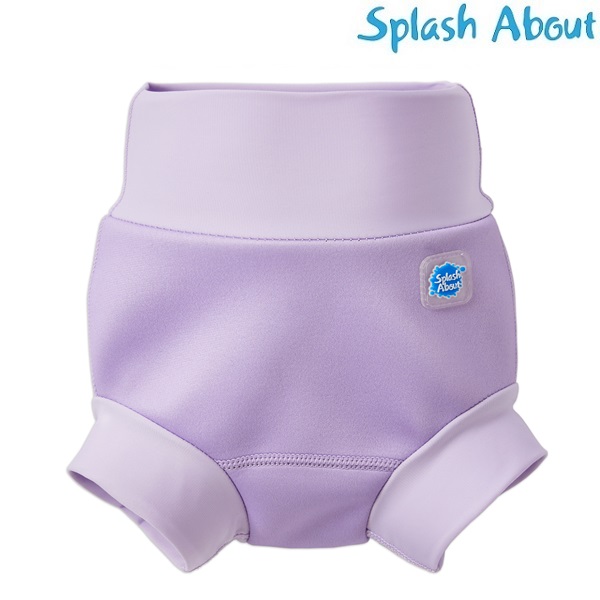 Reusable swim diaper SplashAbout Happy Nappy Lilac