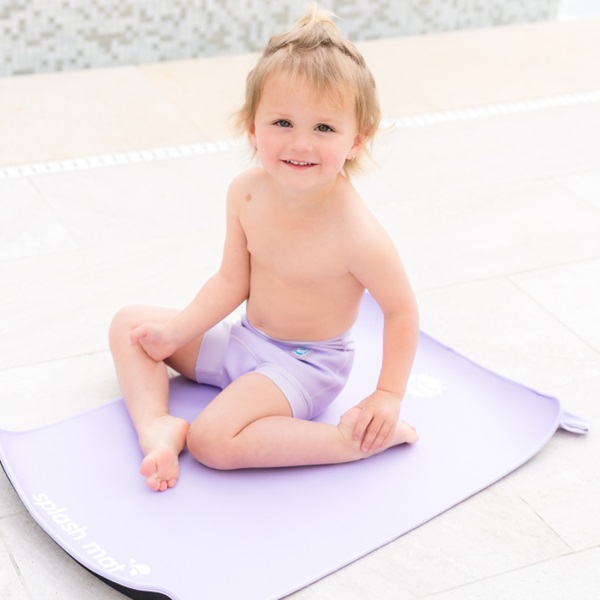 Reusable swim diaper SplashAbout Happy Nappy Lilac