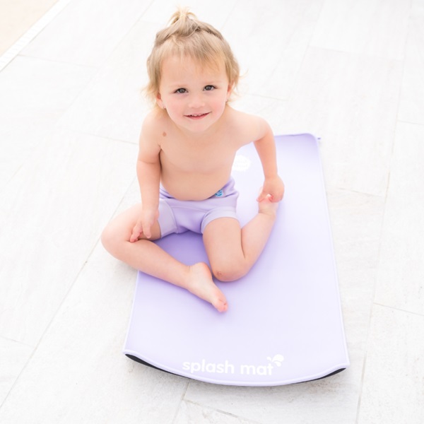 Reusable swim diaper SplashAbout Happy Nappy Lilac