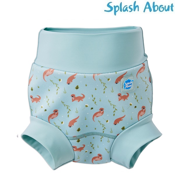 Reusable swim diaper SplashAbout Happy Nappy Playful Otters