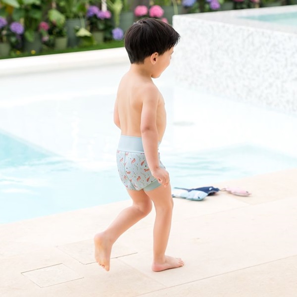 Reusable swim diaper SplashAbout Happy Nappy Playful Otters