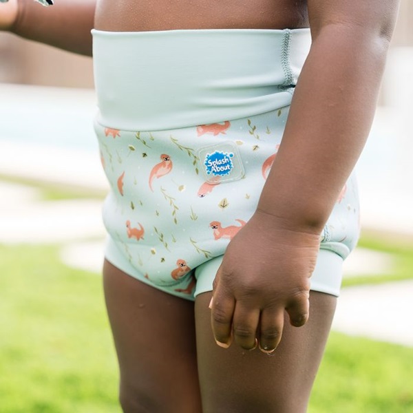 Reusable swim diaper SplashAbout Happy Nappy Playful Otters