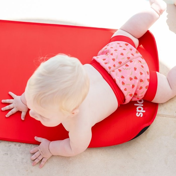 Reusable swim diaper SplashAbout Happy Nappy Strawberry Field