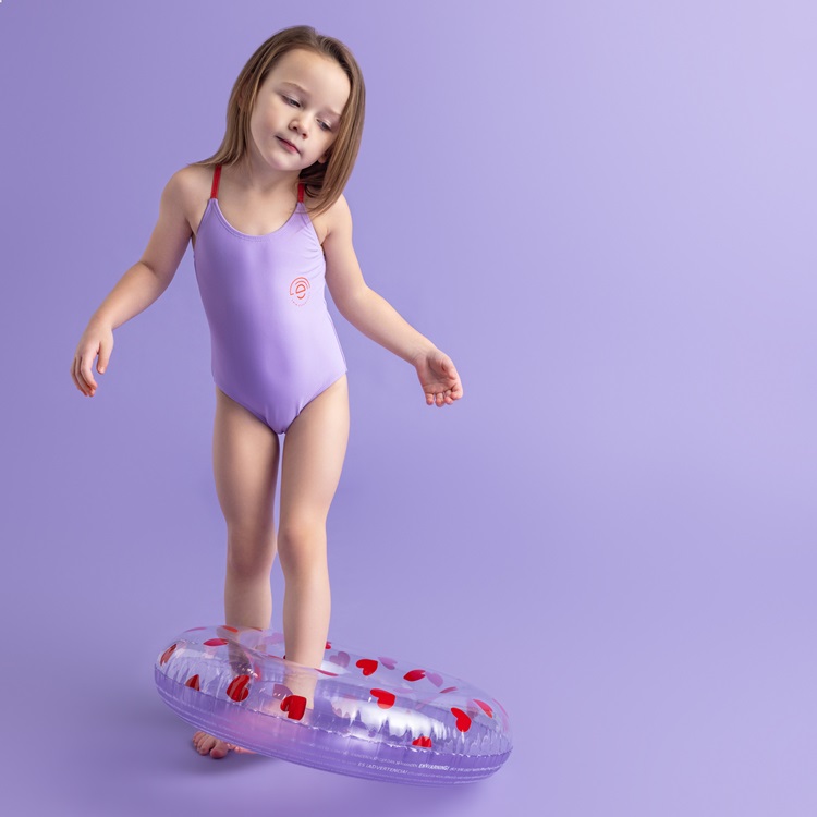 Swim ring Swim Essentials Lilac Hearts