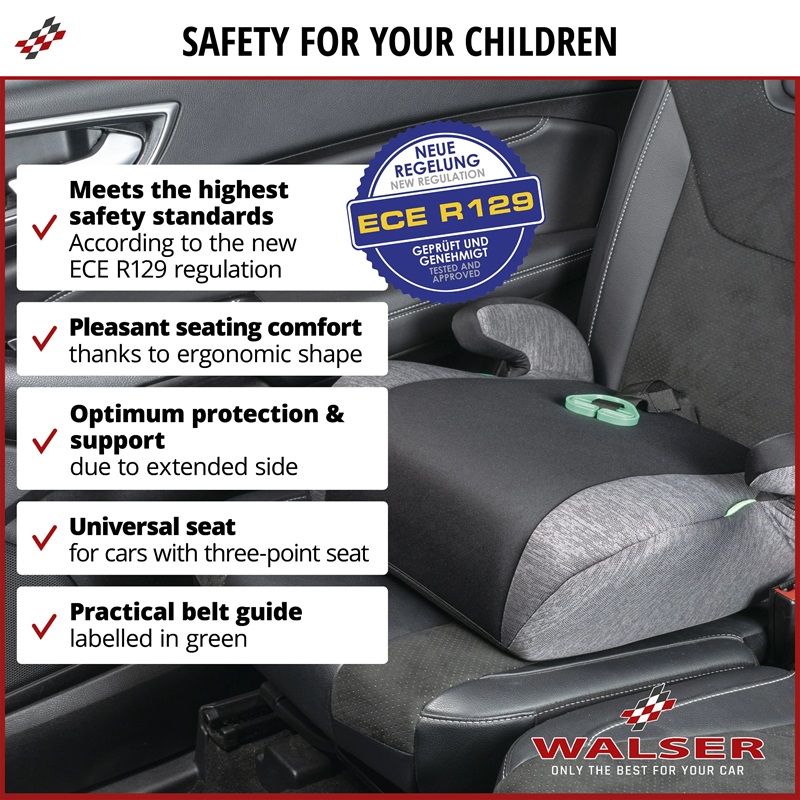 Car booster seat Walser Raffi Grey