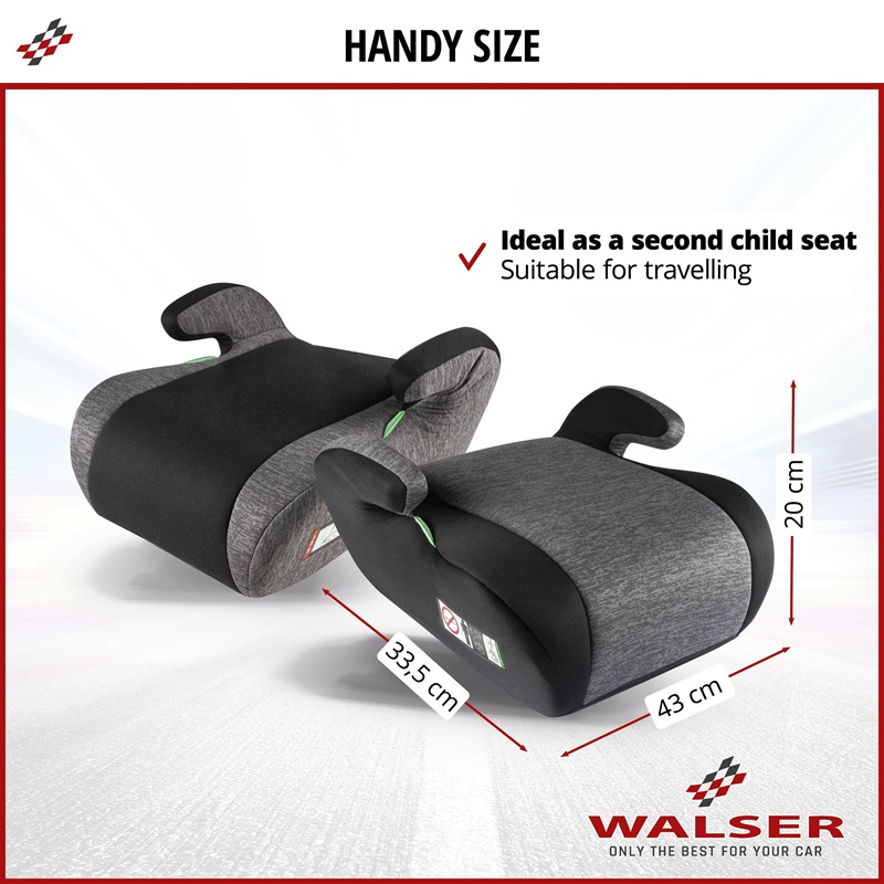 Car booster seat Walser Raffi Grey