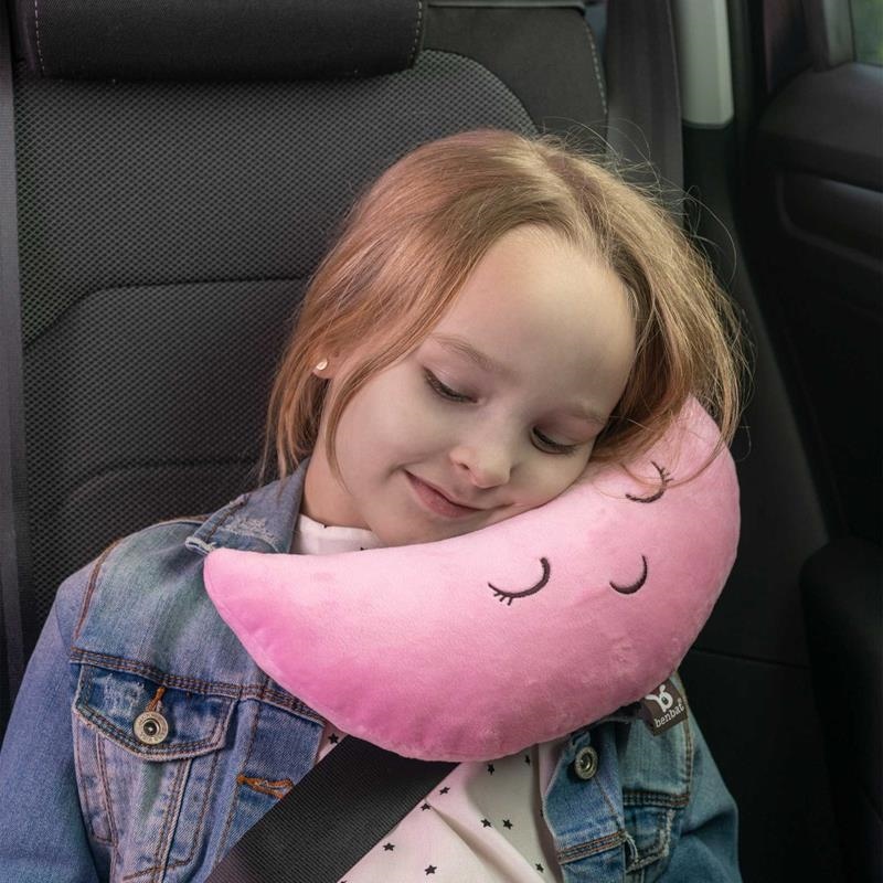 Seat belt pillow Benbat Mooni Pink