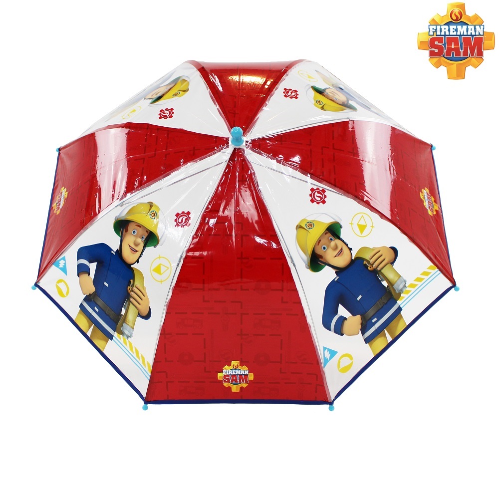 Umbrella for Children - Fireman Sam Rainy Days