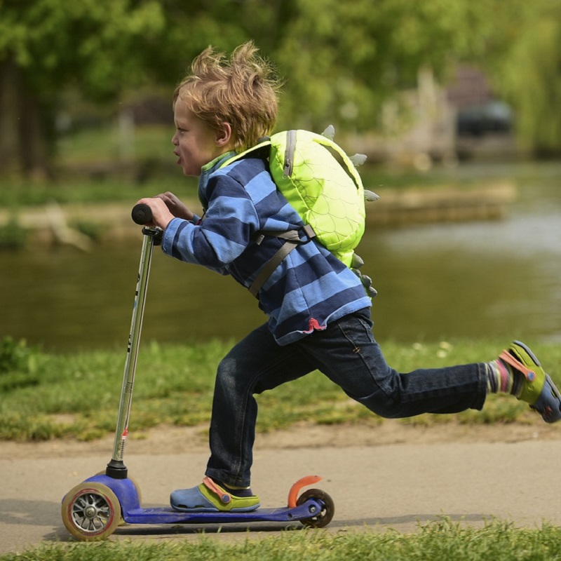 Children's backpack LittleLife Kids HV Act Yellow