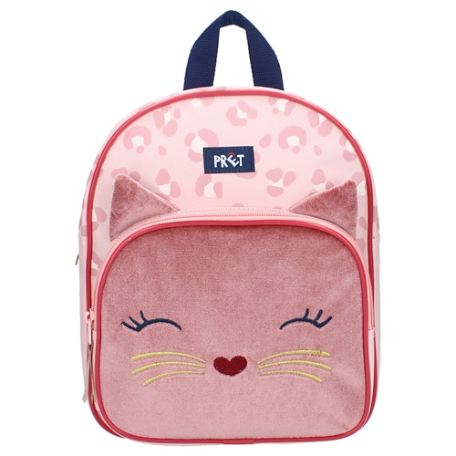 Backpack for kids Pret Giggle Pink Cat