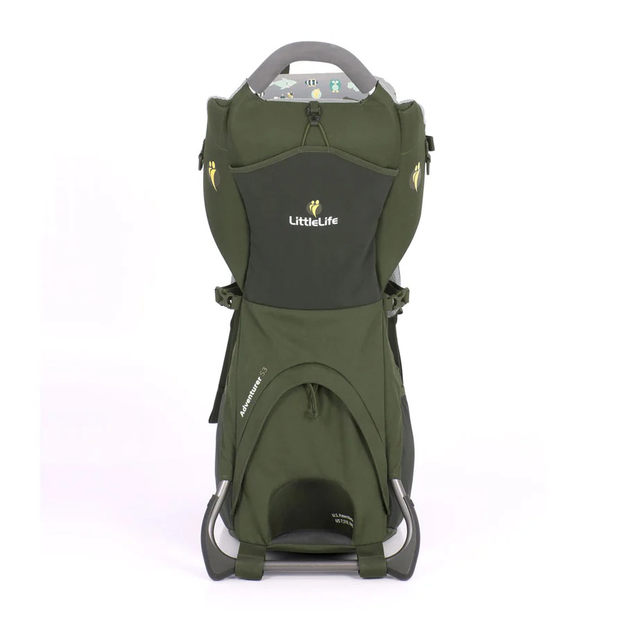 Child Back Carrier - LittleLife Adventurer S3 Green