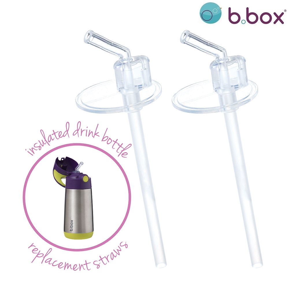 Replacement Straw Pack for B.box Insulated Bottle