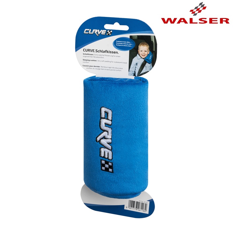 Seat belt pillow Walser Curve Mini