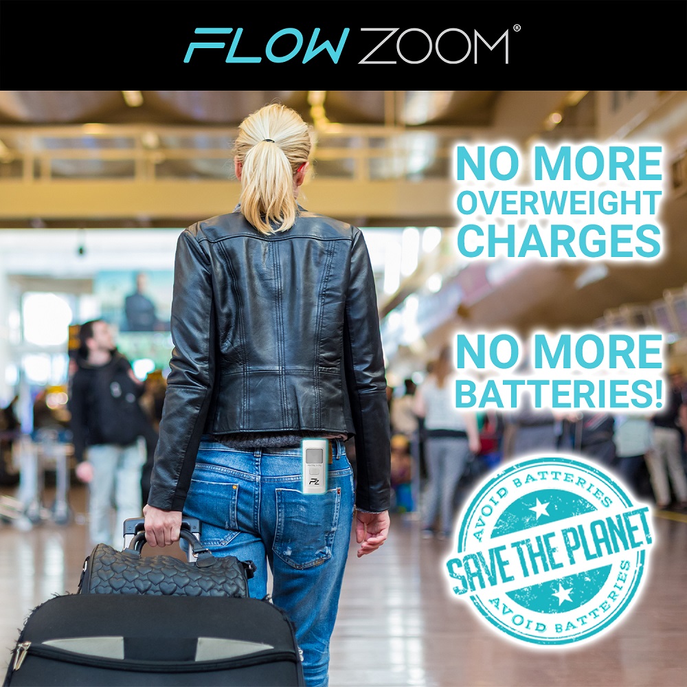 Digital luggage scale Flowzoom Shakee