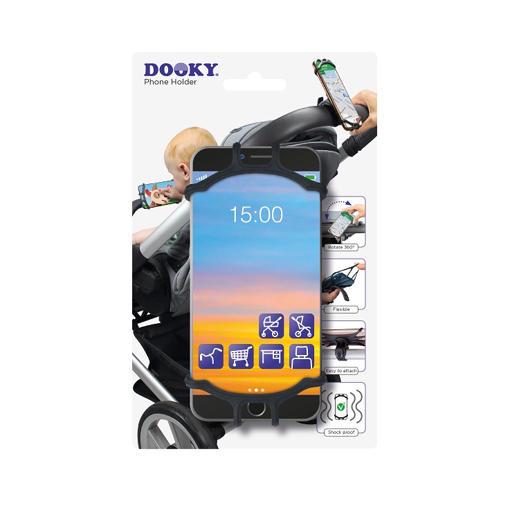 Mobile phone holder Dooky Black