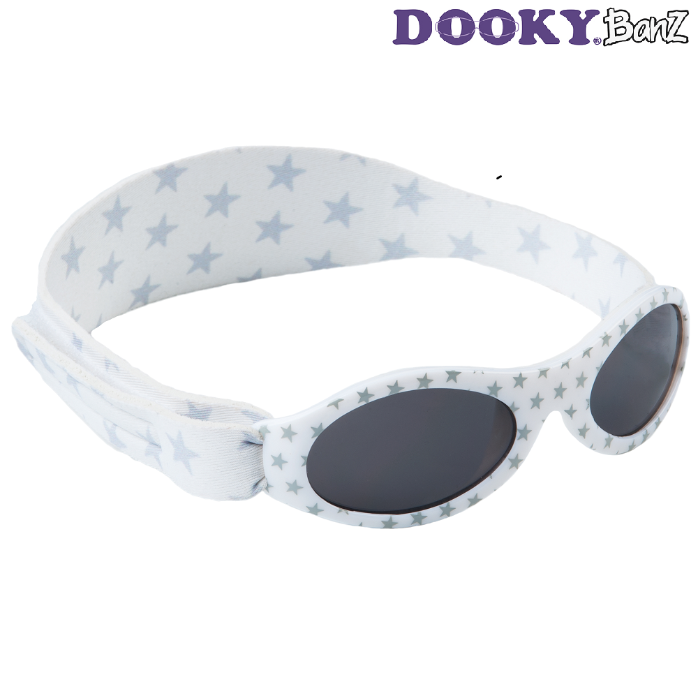 Baby sunglasses DookyBanz Silver Stars