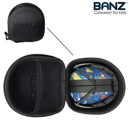 Banz - Combo de auriculares y gafas de sol para bebé Kaleidoscope