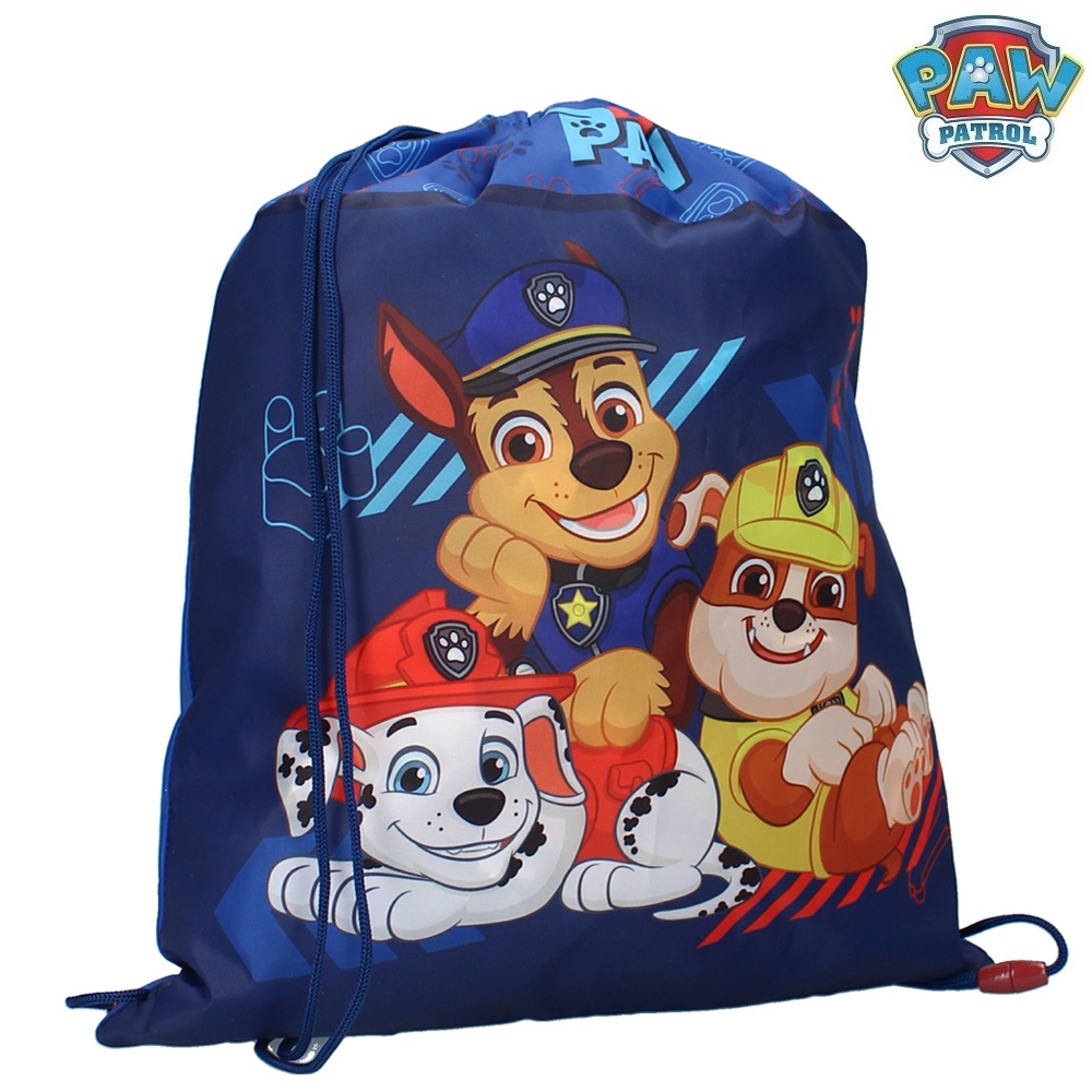 Gymsack Paw Patrol Go Pups Go