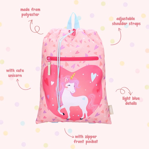 Gymbag for kids Pret Happy Go Lucky Unicorn