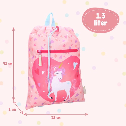 Gymbag for kids Pret Happy Go Lucky Unicorn