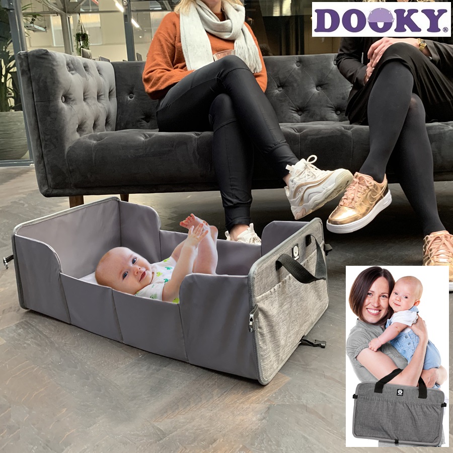 Baby travel mattress Dooky Traveller Grey