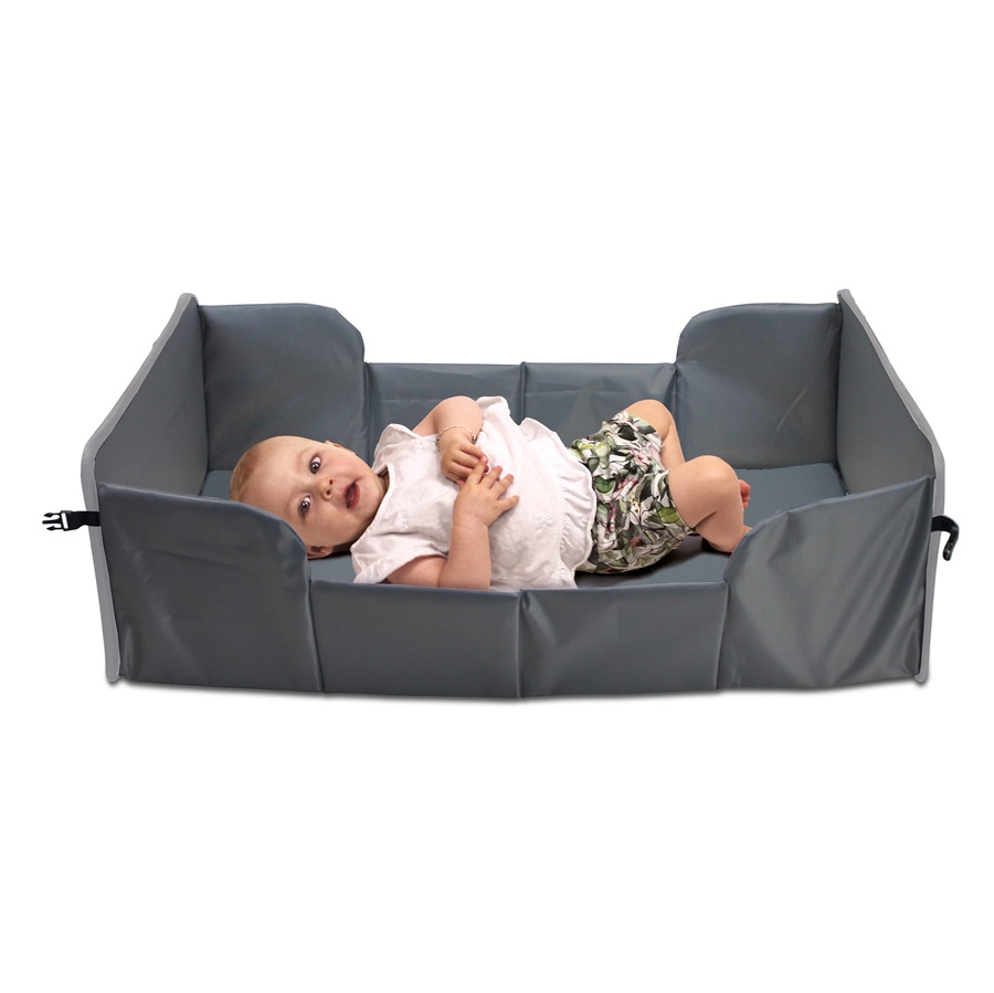 Baby travel mattress Dooky Traveller Grey