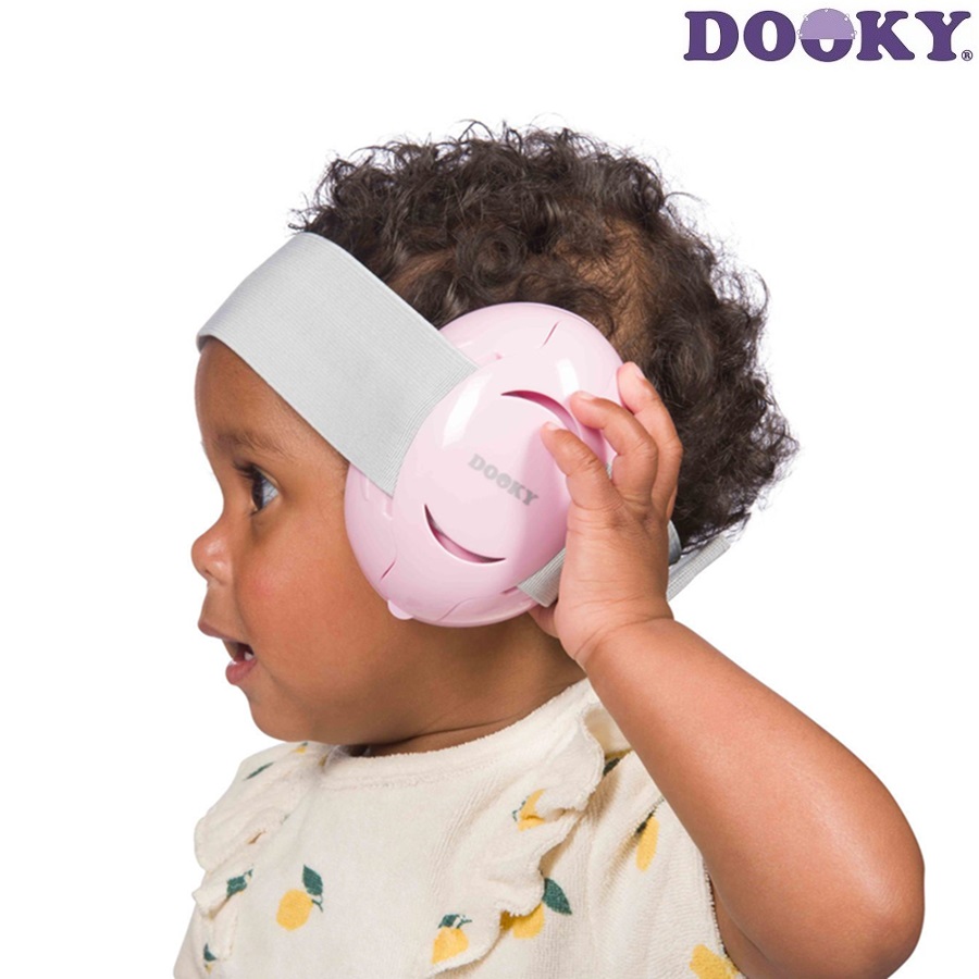 Baby ear defenders Dooky Baby Ear Protectors Pink