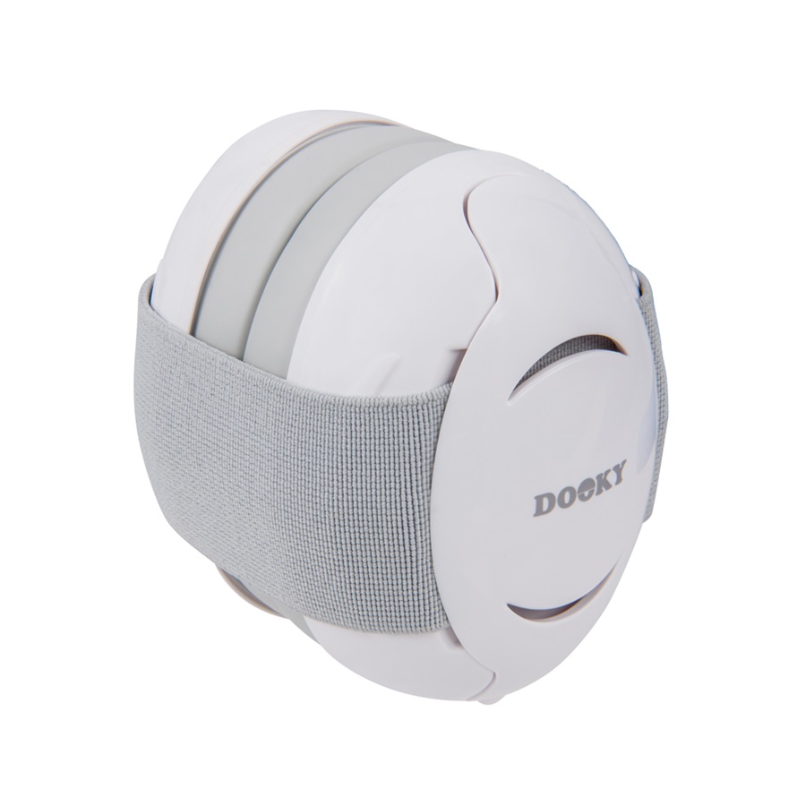 Baby ear defenders Dooky Baby Ear Protectors White