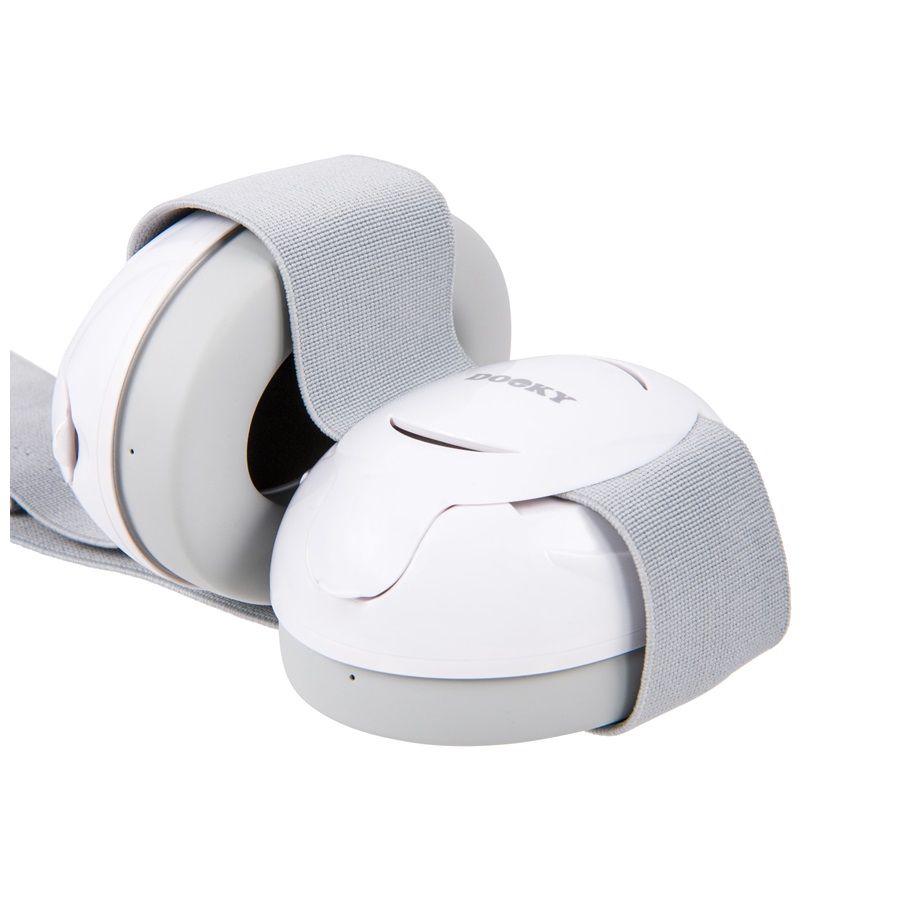 Baby ear defenders Dooky Baby Ear Protectors White