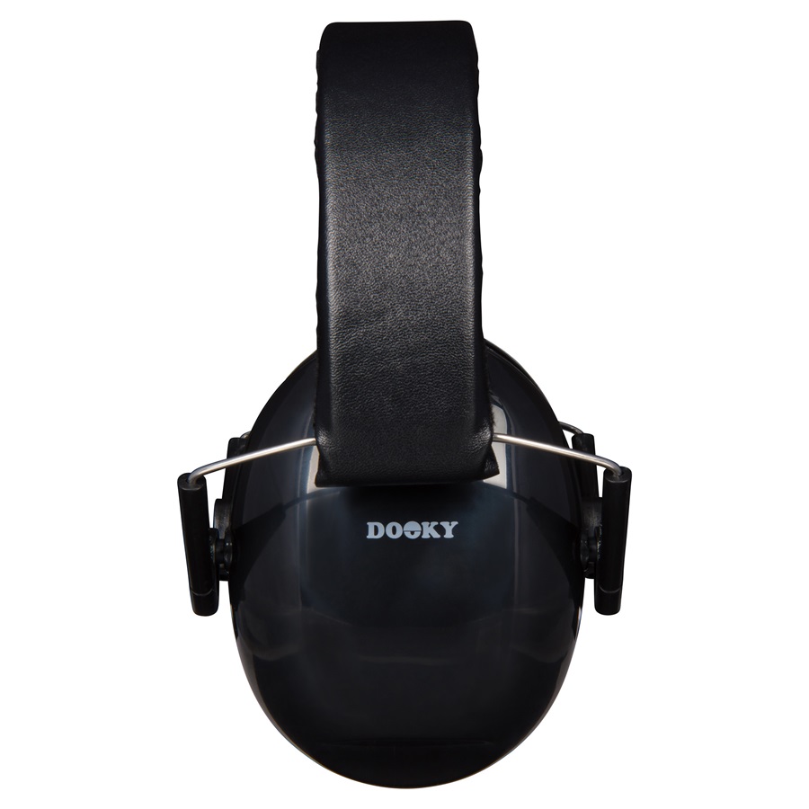 Children's ear defenders Dooky Junior Black