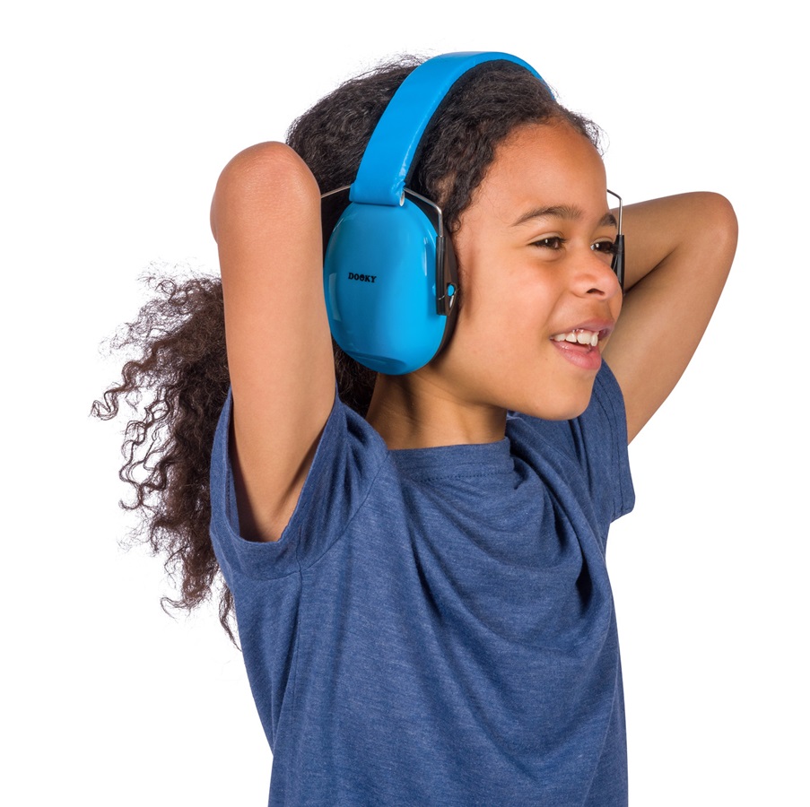 Children's ear defenders Dooky Junior Blue