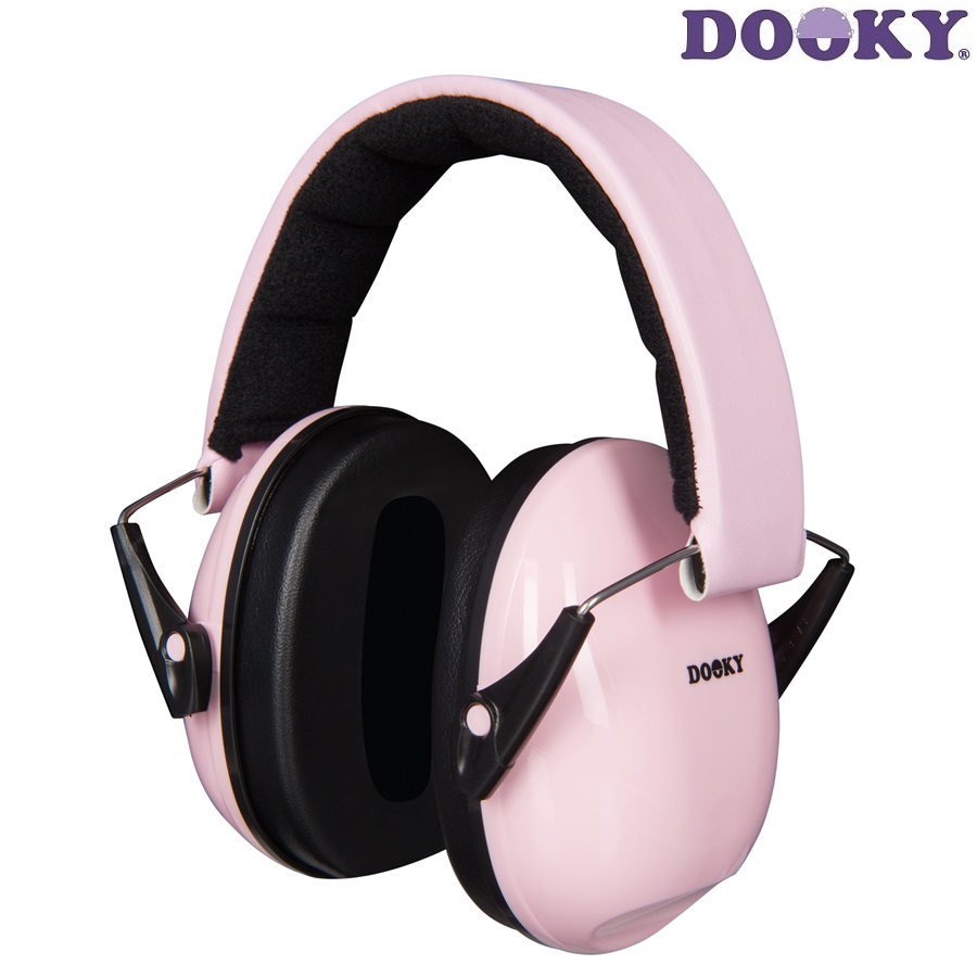 Children's ear defenders Dooky Junior Pink