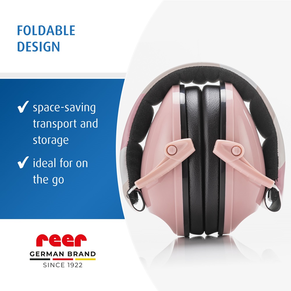 Kids' ear defenders Reer SilentGuard Pink