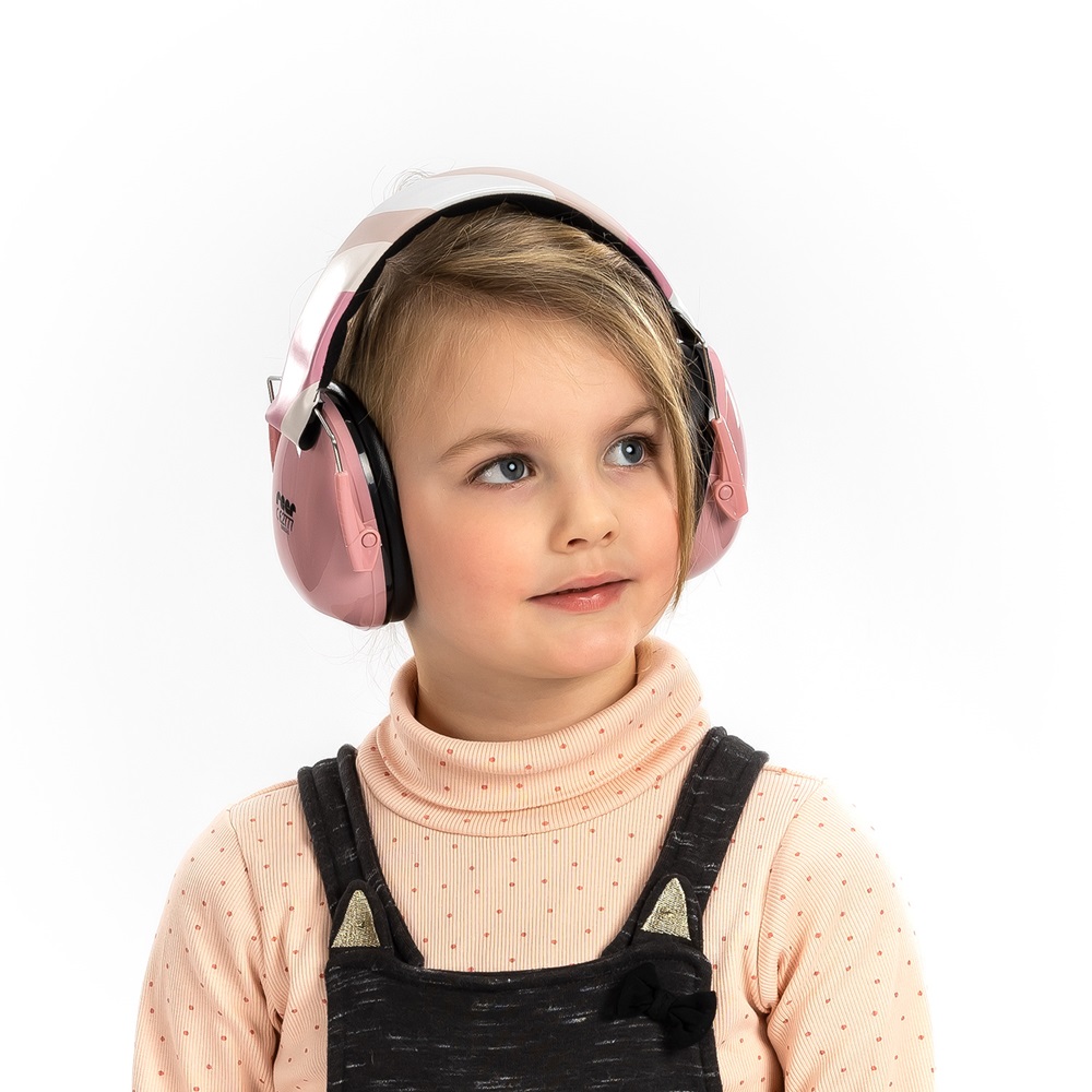 Kids' ear defenders Reer SilentGuard Pink