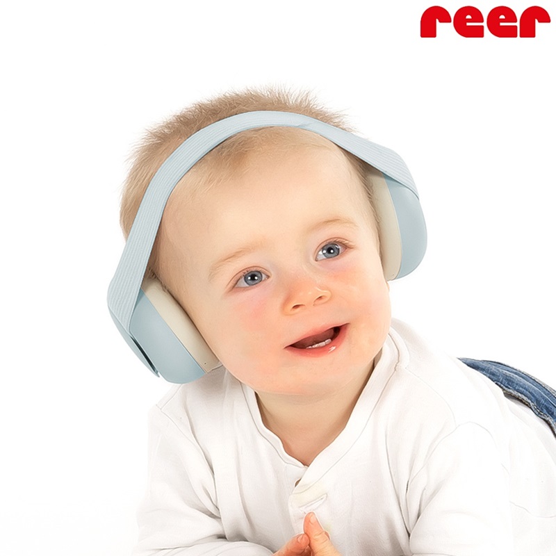 Baby ear defenders Reer SilentGuard Baby Blue