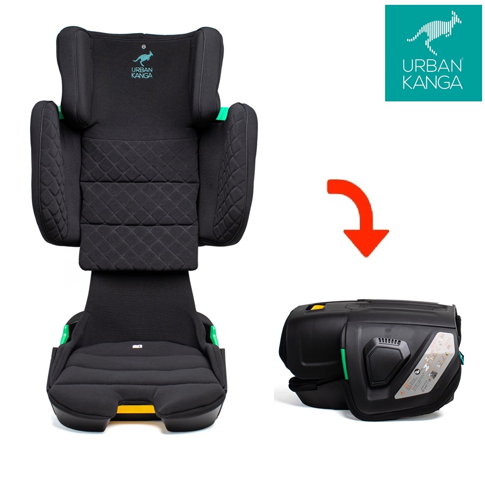 Foldable Car Seat Urban Kanga Wallaroo Grey