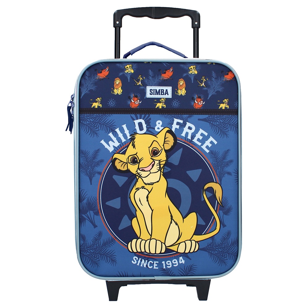 Suitcase for kids Simba Wild and Free