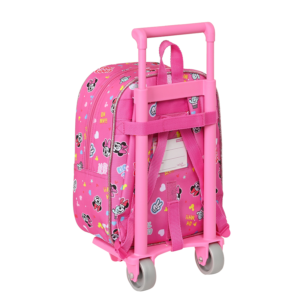 Minnie mouse clearance rolling backpack