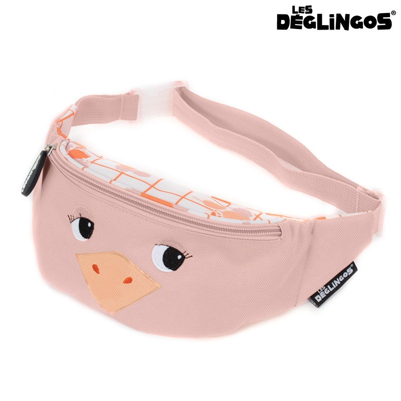 Waist bag for children Les Deglingos Fanny Pack Ostrich