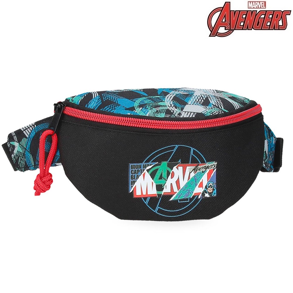 Belt and waist bag for kids Avengers Shield