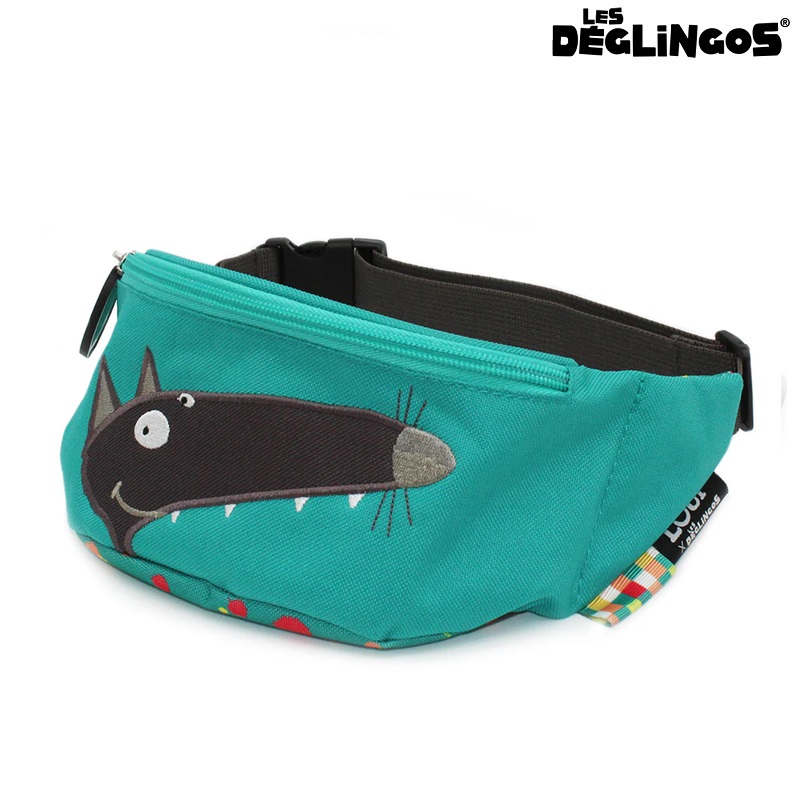 Children's fanny pack Les Deglingos Wolf