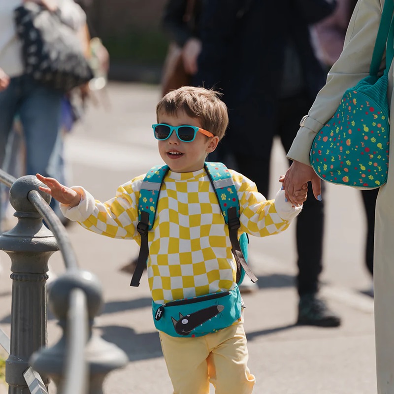 Children's fanny pack Les Deglingos Wolf