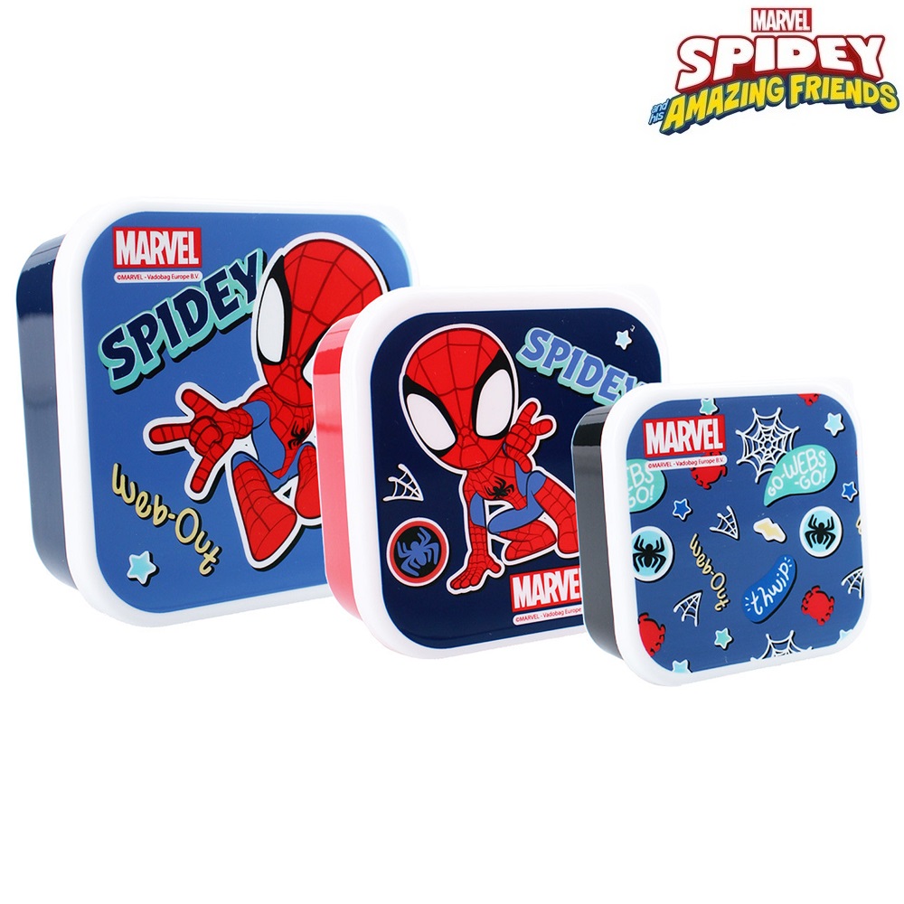 Snack boxes for kids Spidey Fresh Bites