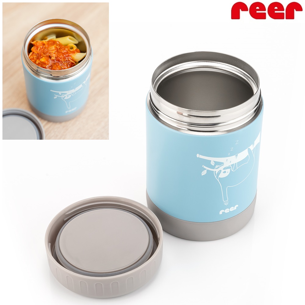 Food thermos for kids Reer ColourDesign Light Blue