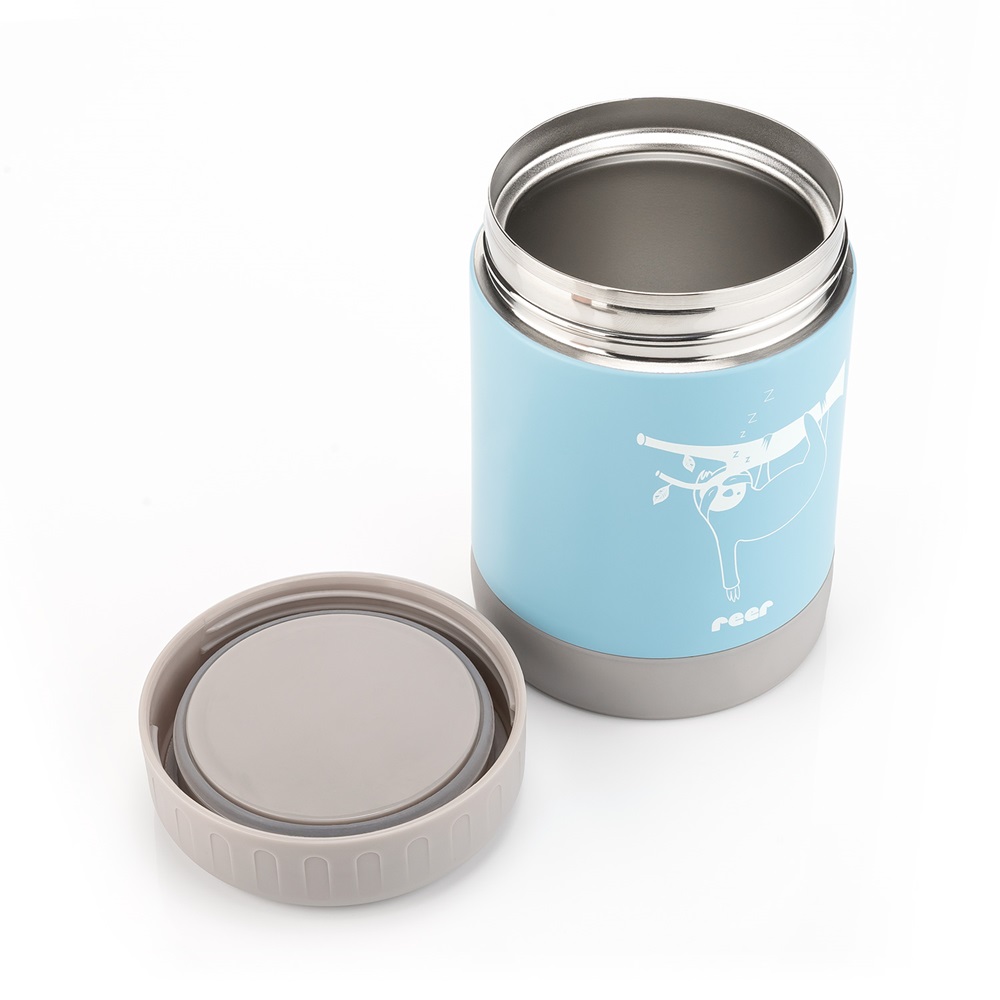 Food thermos for kids Reer ColourDesign Light Blue