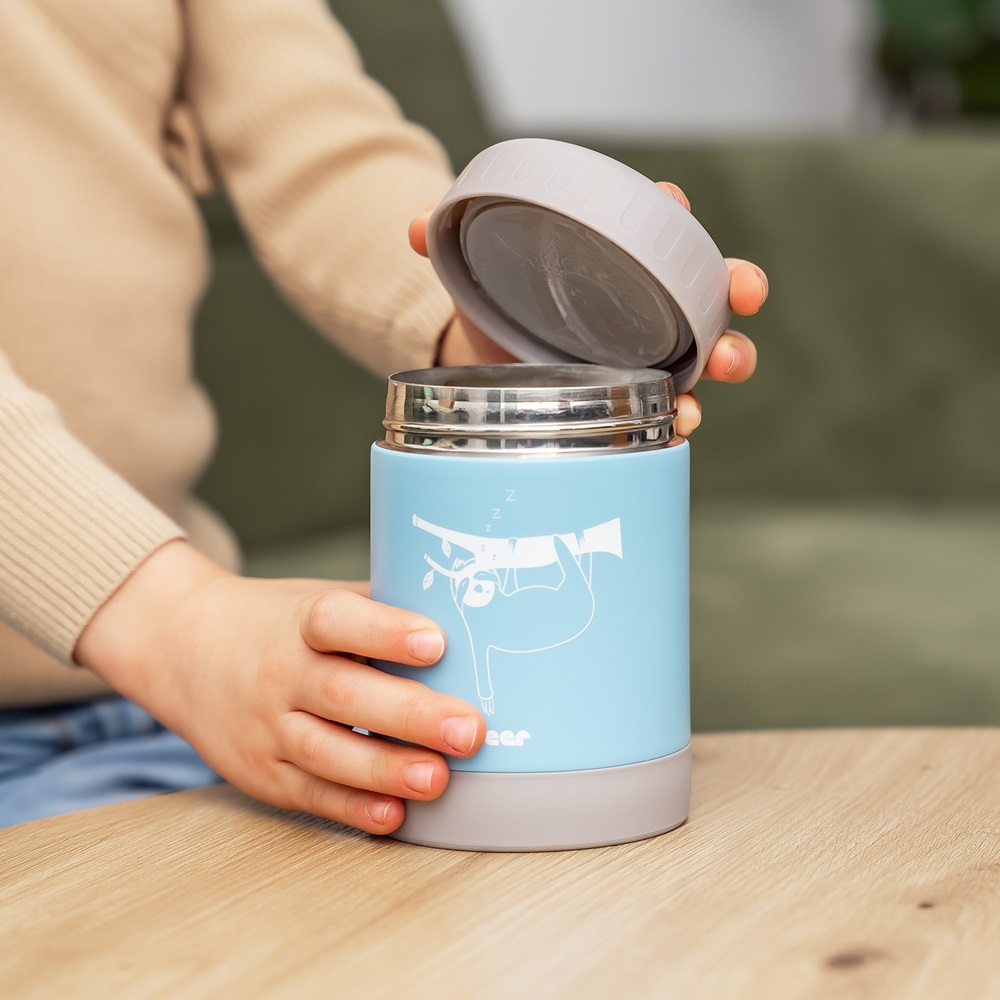 Food thermos for kids Reer ColourDesign Light Blue