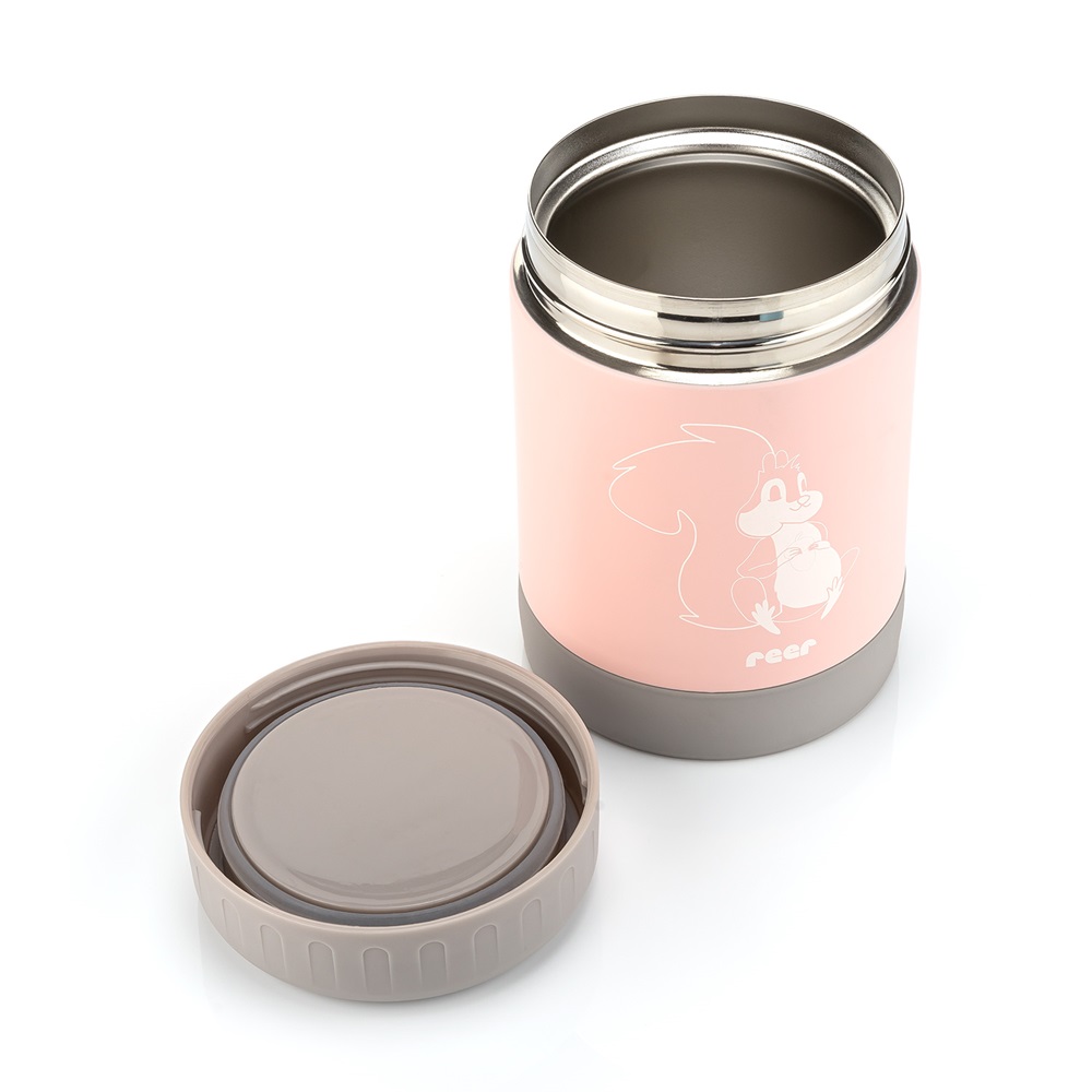 Food thermos for kids Reer ColourDesign Light Pink